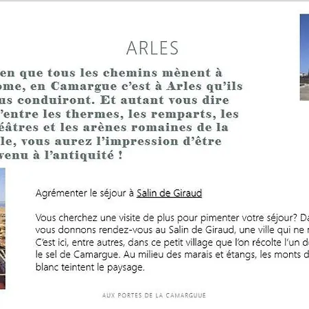 Aux Portes De La Camargue 3*